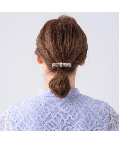 Complex Biz / コンプレックスビズ カチューシャ・カチューム・その他 | クリスタルメッシュヘム ポニー | 詳細12