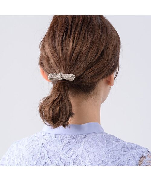 Complex Biz / コンプレックスビズ カチューシャ・カチューム・その他 | クリスタルメッシュヘム ポニー | 詳細13