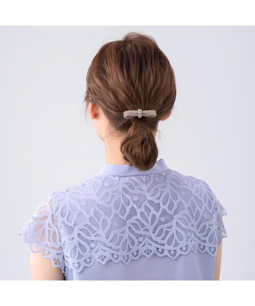 Complex Biz / コンプレックスビズ カチューシャ・カチューム・その他 | クリスタルメッシュヘム ポニー | 詳細14