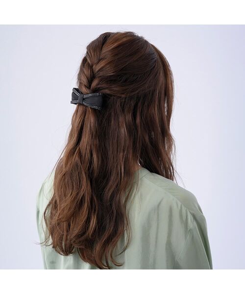 Complex Biz / コンプレックスビズ カチューシャ・カチューム・その他 | クリスタルメッシュヘム バレッタ | 詳細7