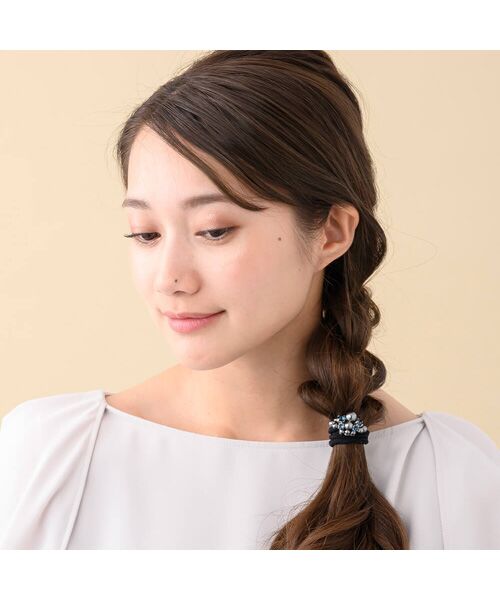 Complex Biz / コンプレックスビズ ヘアゴム・シュシュ | ファインパール ポニー | 詳細13
