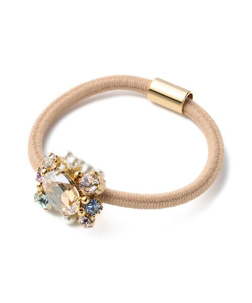 Complex Biz / コンプレックスビズ ヘアゴム・シュシュ | オーバルパール ポニー | 詳細1