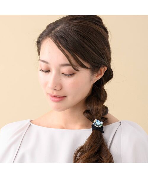 Complex Biz / コンプレックスビズ ヘアゴム・シュシュ | オーバルパール ポニー | 詳細13