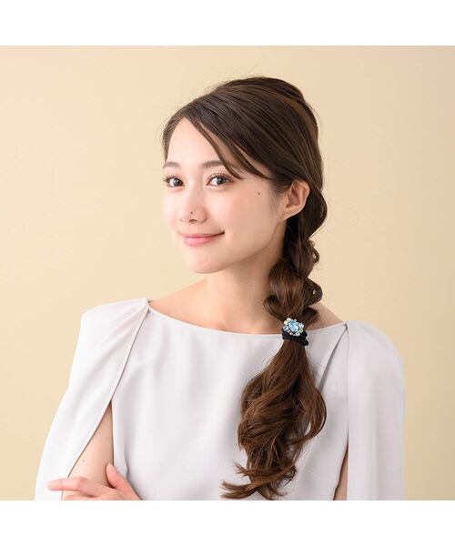 Complex Biz / コンプレックスビズ ヘアゴム・シュシュ | オーバルパール ポニー | 詳細14