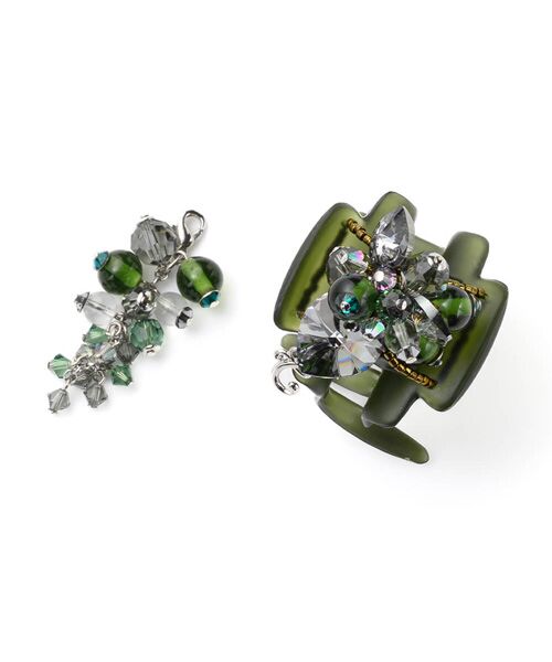 Complex Biz / コンプレックスビズ カチューシャ・カチューム・その他 | フローイングジュエル デザートクリップ 中 | 詳細11