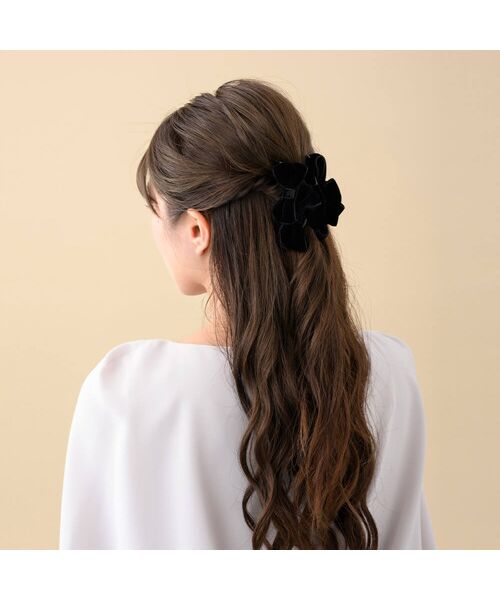 Complex Biz / コンプレックスビズ カチューシャ・カチューム・その他 | プライマリーベルベット バンスクリップ L | 詳細6