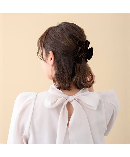 Complex Biz / コンプレックスビズ カチューシャ・カチューム・その他 | プライマリーベルベット バンスクリップ L | 詳細12