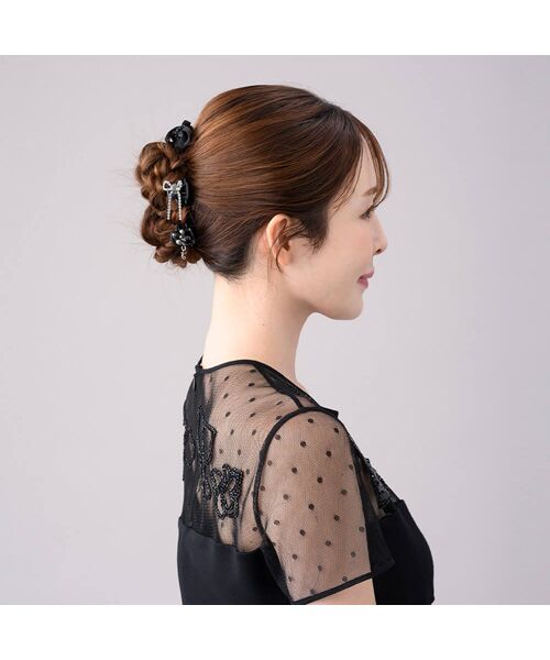 Complex Biz / コンプレックスビズ カチューシャ・カチューム・その他 | テンダリーリボン ホイップクリップ2個セット | 詳細6