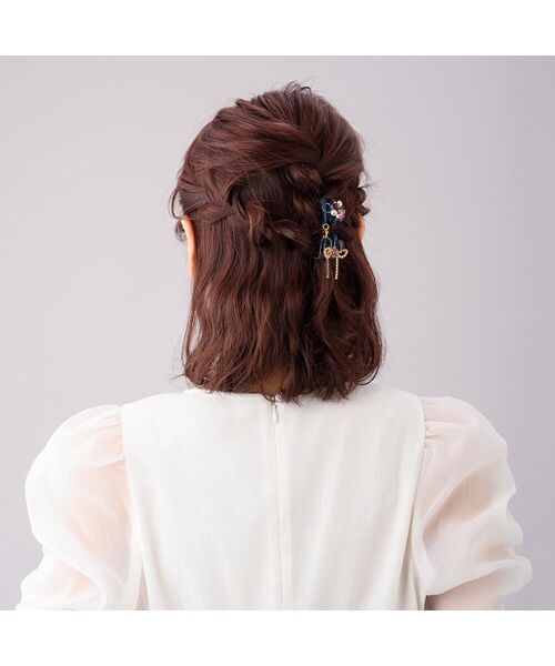 Complex Biz / コンプレックスビズ カチューシャ・カチューム・その他 | テンダリーリボン ホイップクリップ2個セット | 詳細12