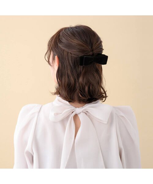 Complex Biz / コンプレックスビズ カチューシャ・カチューム・その他 | プライマリーベルベット バレッタ | 詳細14