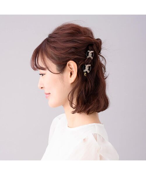 Complex Biz / コンプレックスビズ カチューシャ・カチューム・その他 | プレイフルメッシュ ホイップクリップ2個セット | 詳細3