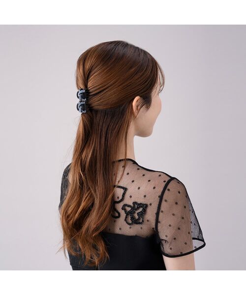 Complex Biz / コンプレックスビズ カチューシャ・カチューム・その他 | プレイフルメッシュ ホイップクリップ2個セット | 詳細10