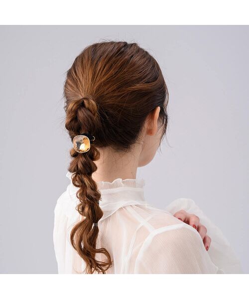 Complex Biz / コンプレックスビズ ヘアゴム・シュシュ | クリスタルアミュレット ポニー | 詳細3