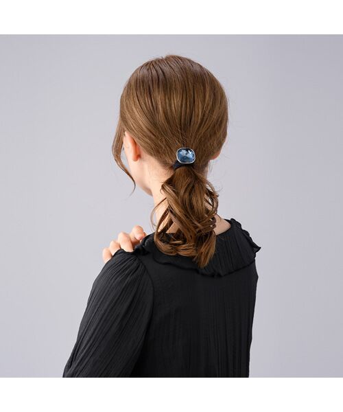 Complex Biz / コンプレックスビズ ヘアゴム・シュシュ | クリスタルアミュレット ポニー | 詳細10
