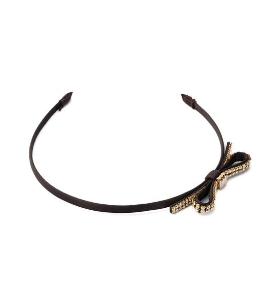 Complex Biz / コンプレックスビズ カチューシャ・カチューム・その他 | クリスタルメッシュパヴェリボン ヘアバンド | 詳細7