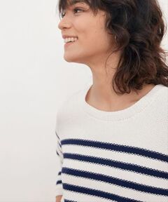 Comptoir des Cotonniers / コントワー・デ・コトニエ ニット・セーター | コットンボーダーニット