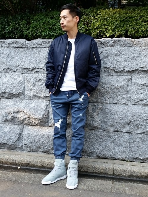 Beauty Youth United Arrowsスタッフのブルゾンを使ったメンズファッションコーディネート No 9928