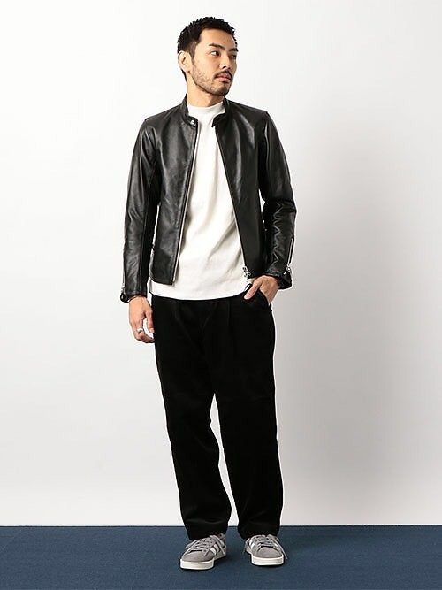 ライダースを引き立たせるストリートスタイル