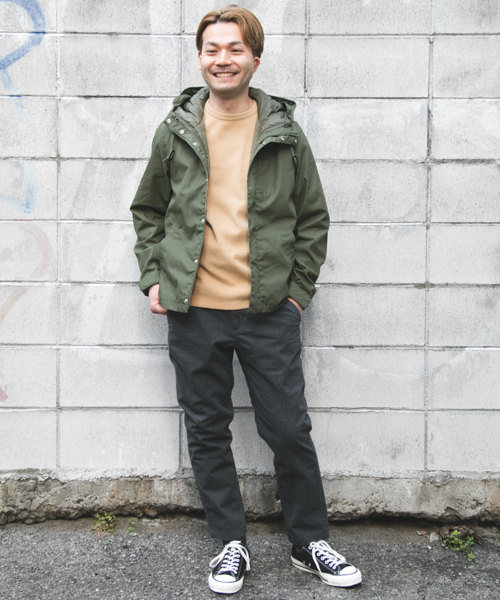 Urban Researchスタッフのその他アウターを使ったメンズファッションコーディネート No