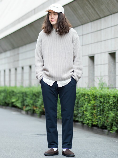 Beauty Youth United Arrowsスタッフのスラックス ドレスパンツを使ったメンズファッションコーディネート No Beauty Youth United Arrowsスタッフのスラックス ドレスパンツを使ったメンズファッションコーディネート No