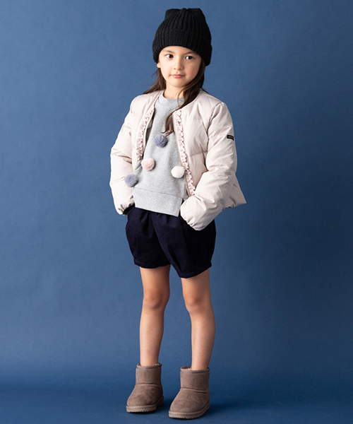 モデル身長:114㎝
着用サイズ:110㎝