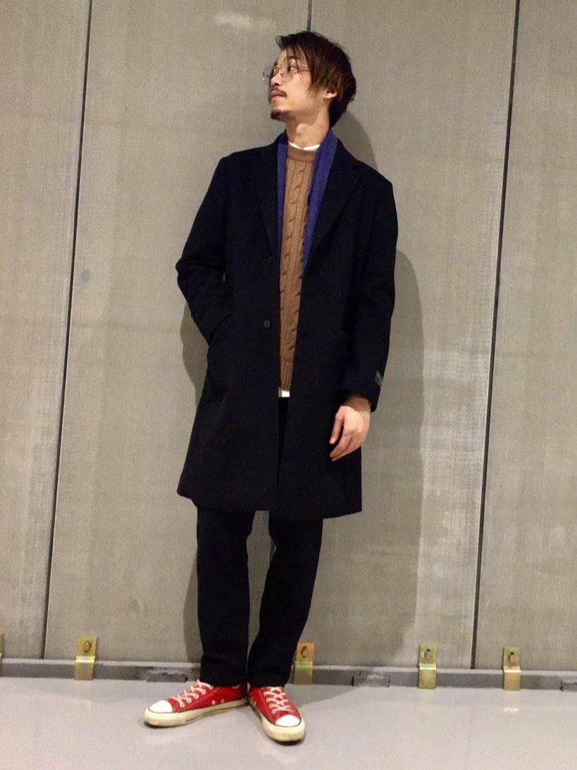 マフラー ショール スヌード ストールを使ったurban Researchのメンズファッションコーディネート一覧 人気ショップスタッフのコーデ ならタカシマヤファッションスクエアで