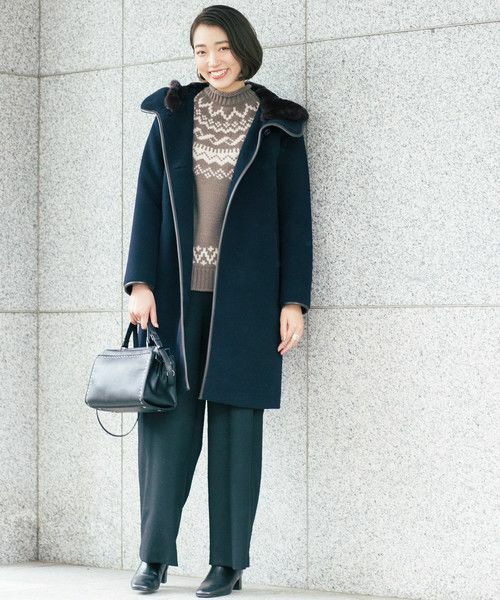 完売人気のメルトンコート！デイリーカジュアルにはもちろん、キレイめなオンスタイルまで幅広くご活躍頂けるアイテム。