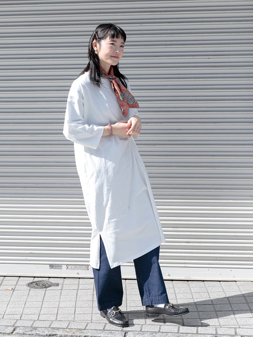 かぐれスタッフのワンピースを使ったレディースファッションコーディネート No