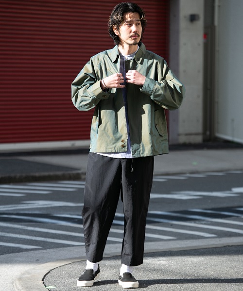 Sonny Labelスタッフのブルゾンを使ったメンズファッションコーディネート No