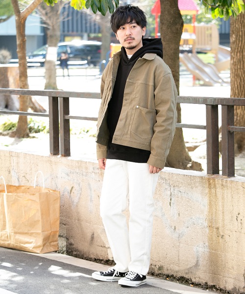 Sonny Labelスタッフのその他アウターを使ったメンズファッションコーディネート No