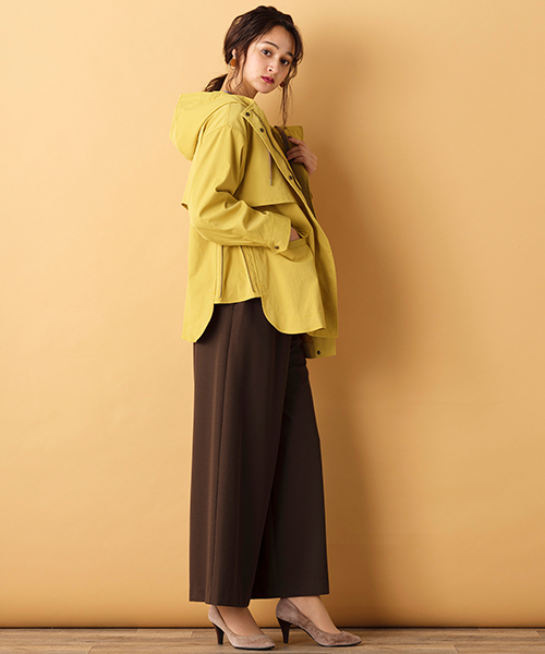 スポーティなアウターが人気！きれいめ”マウンテンパーカースタイル”をCHECK！
◆大きいサイズ/L-LL◆model:173cm