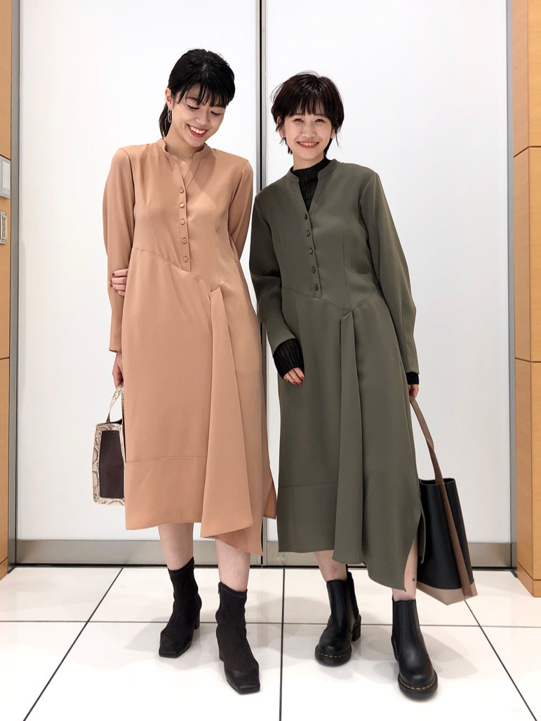 Cast スタッフのロング マキシ丈ワンピースを使ったレディースファッションコーディネート No Cast スタッフのロング マキシ丈ワンピースを使ったレディースファッションコーディネート No