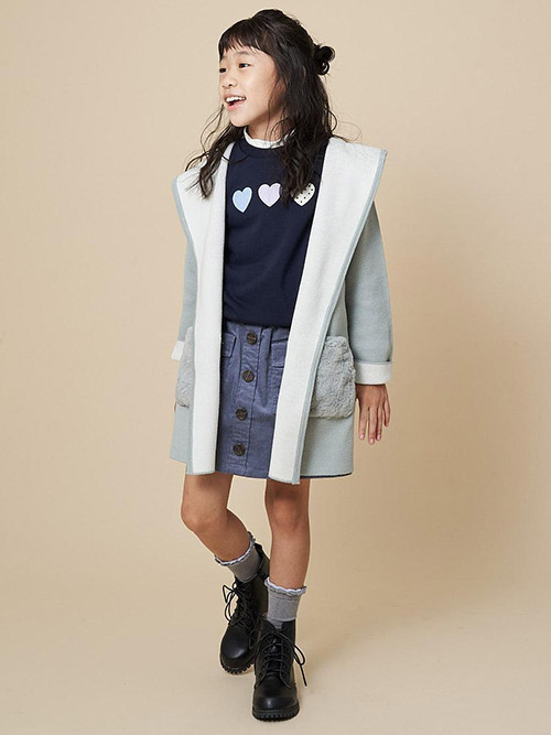 身長：123cm
着用サイズ：120