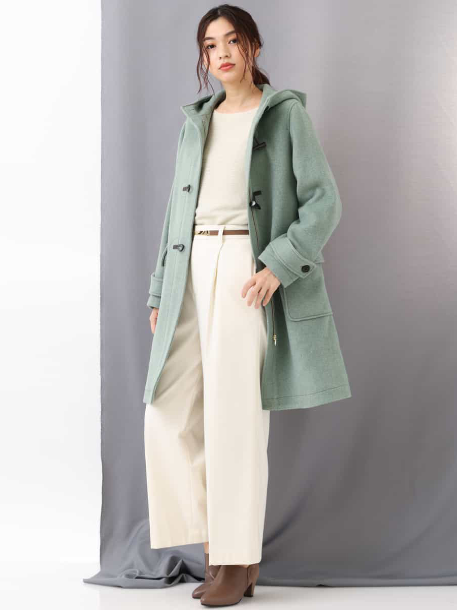 モデル身長：168cm
着用サイズ：38サイズ(Mサイズ)