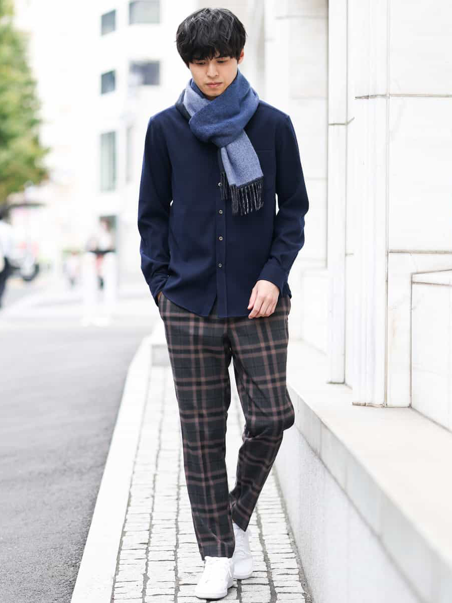 A V Vスタッフのシャツ ブラウスを使ったメンズファッションコーディネート No 442