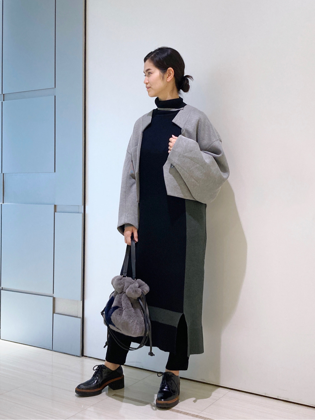 Cast スタッフのロング マキシ丈ワンピースを使ったレディースファッションコーディネート No