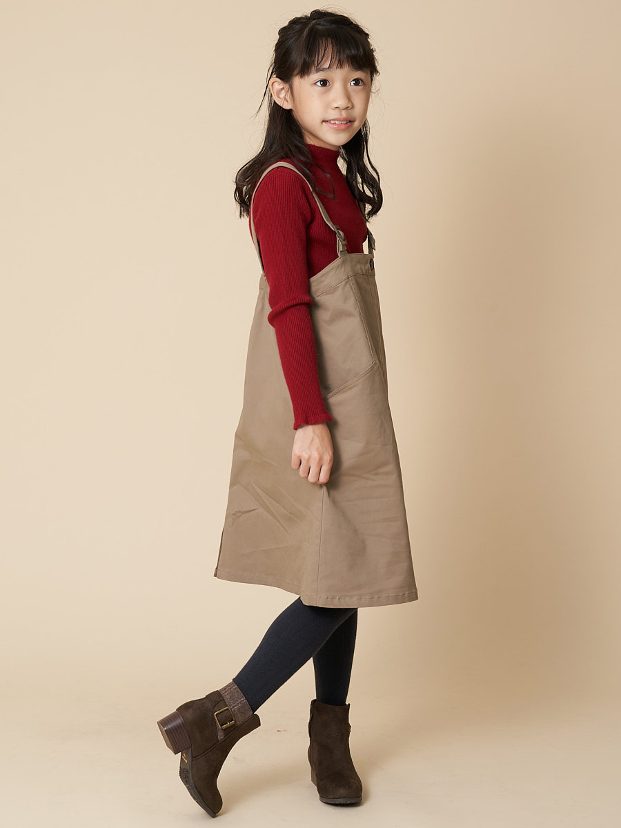 モデル身長：123cm
着用サイズ：120サイズ