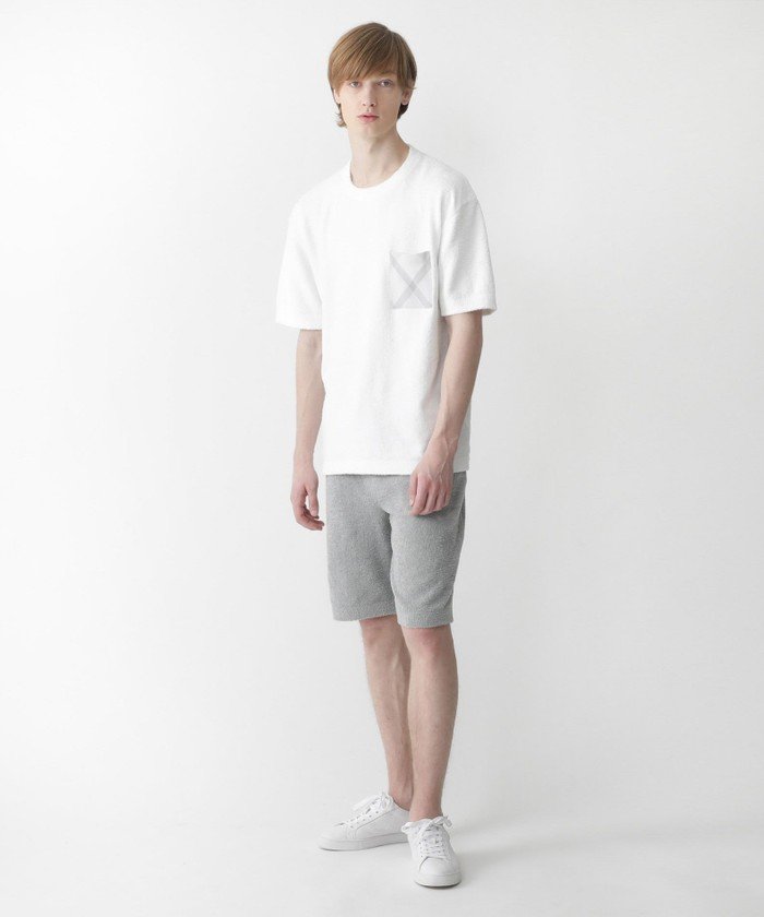 モコモコとした柔らかな肌触りのショーツ。優しい手触りで心地良い履き心地はタウンウェアとしてはもちろん、室内着としても不快感の少ないアイテムに仕上がっています。
