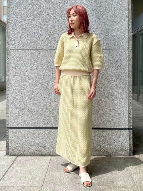 フラットサンダル×セットアップ