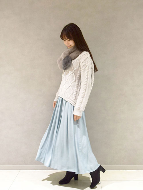 staff：160cm
着用サイズ：M