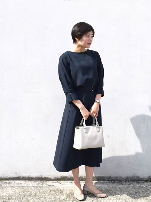 staff：158cm
着用サイズ：M