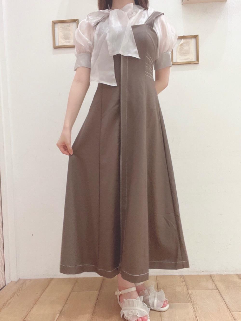 【身長】163cm
【着用コメント】
トレンドライクな新作コーデ。