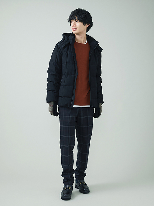 【モデル】身長179cm/着用サイズL