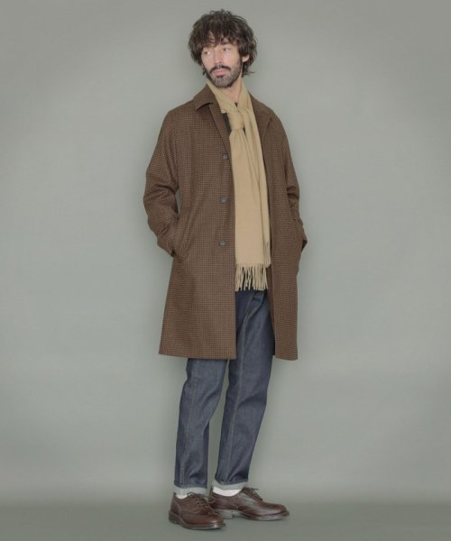 MACKINTOSH】【DUNKELD HOOD】ゴム引きウールフーデッドコート