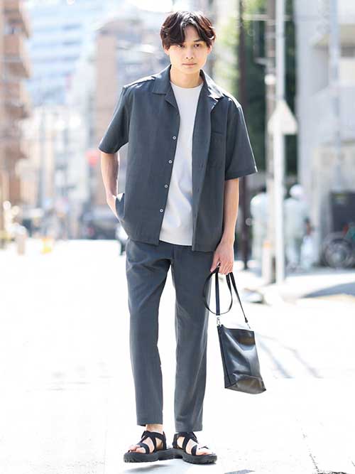 【モデル】身長179cm/着用サイズL