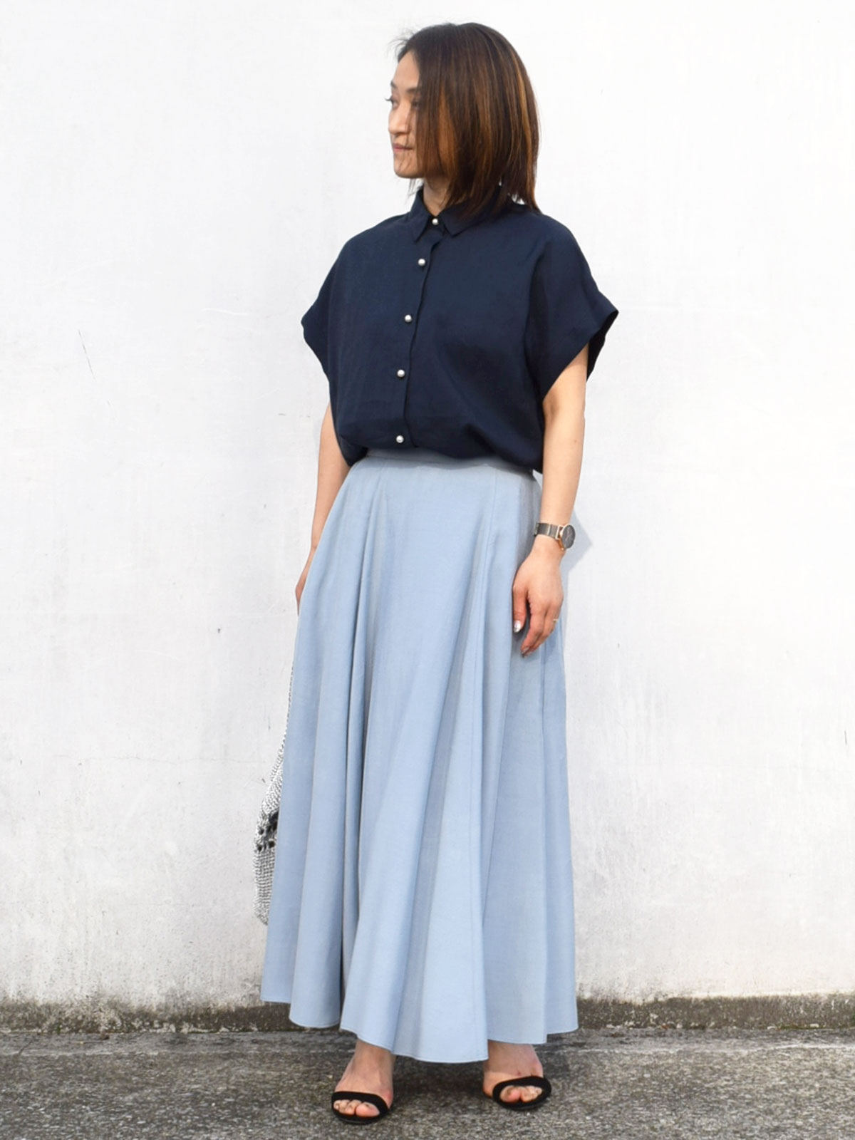 staff：151cm
着用サイズ：M