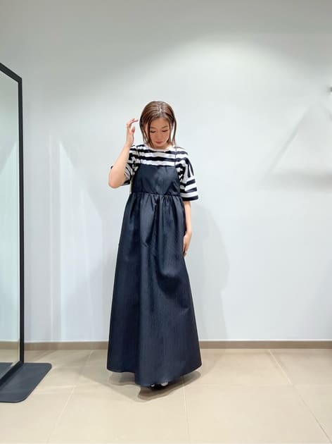 ドロワットロートレアモン ピンヘッドプレスウォームジャンスカ≪手洗い可能≫ ドロワット ロートレアモン Droite lautreamont T/Rピンヘッド