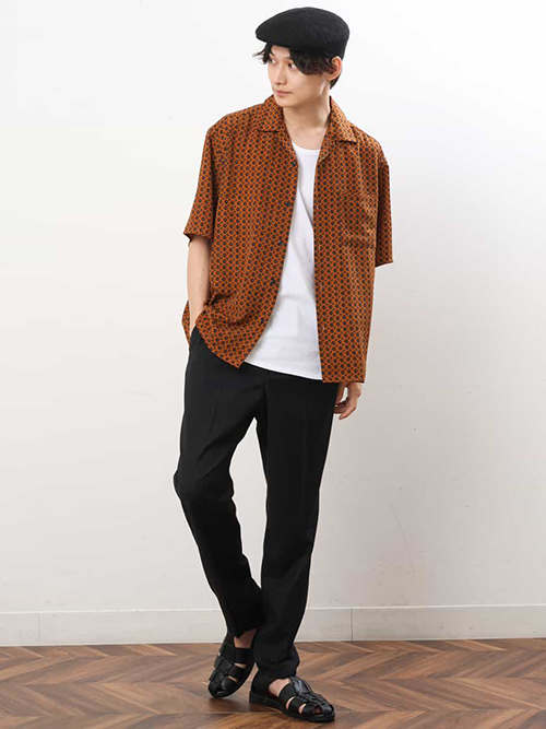 【モデル】身長179cm/着用サイズL