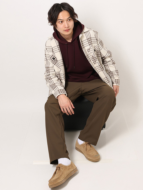 【モデル】身長179cm/着用サイズL