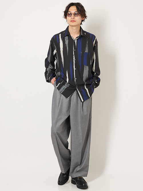 【モデル】身長179cm/着用サイズL